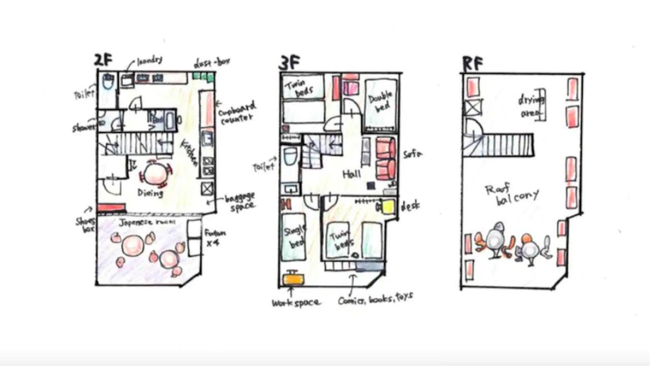 Kitasenju6Mwalk#Uenoasakusaskytree#Max11#Have Extra Fee Токио Экстерьер фото